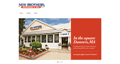 Desktop Screenshot of newbrothersdanvers.com